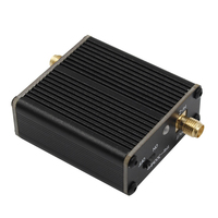 High Impedance Amplifier Circular Antenna 1Hz-300MHz Doughnut Short Wave Antenna 5V 600mA for HackRF One Built-In 600mah Battery