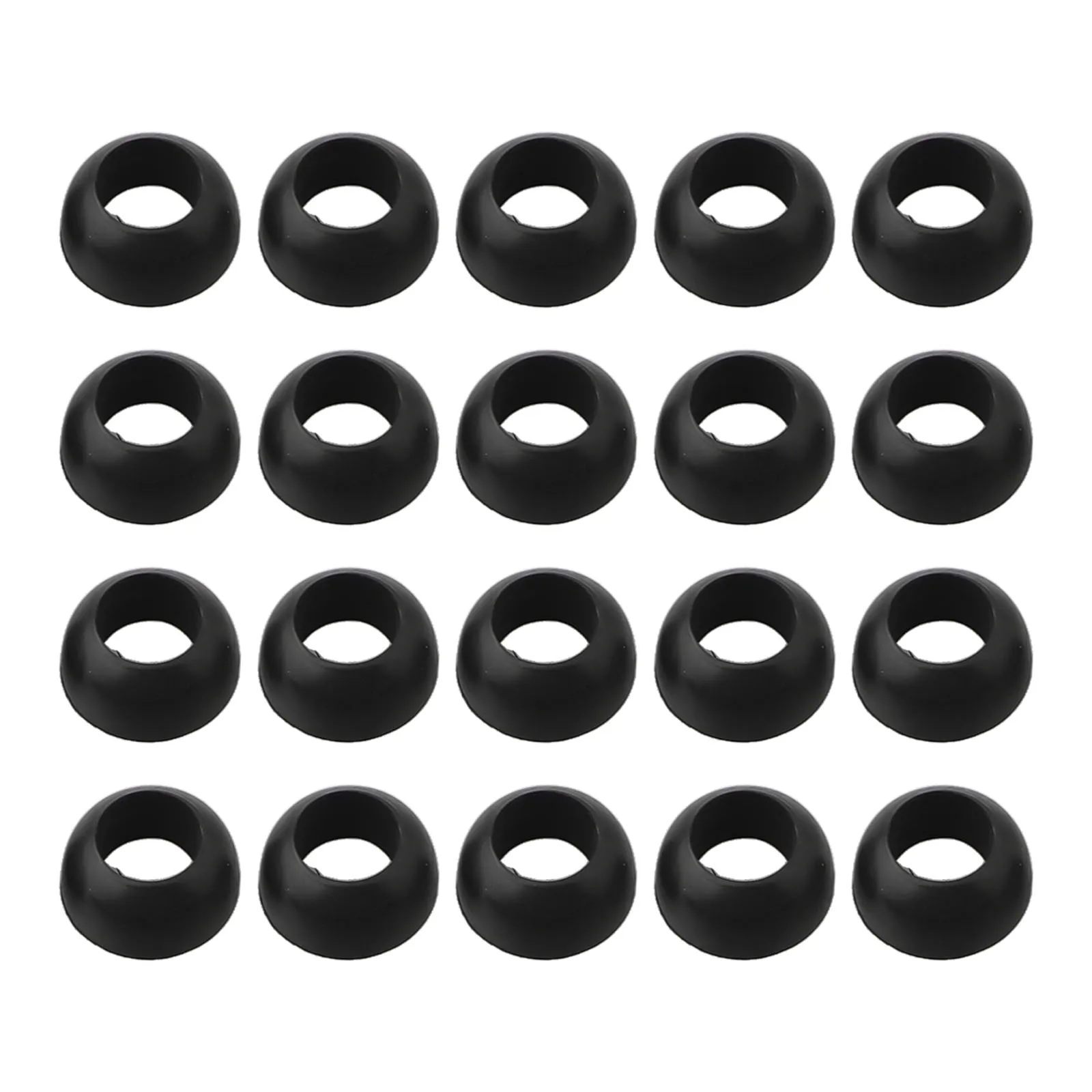 20pcs Bull Nose Rubber BBQ Bottle Gas Seal Dome Shaped O Ring Gas For LPG Regulator Tool Accessories High-quality