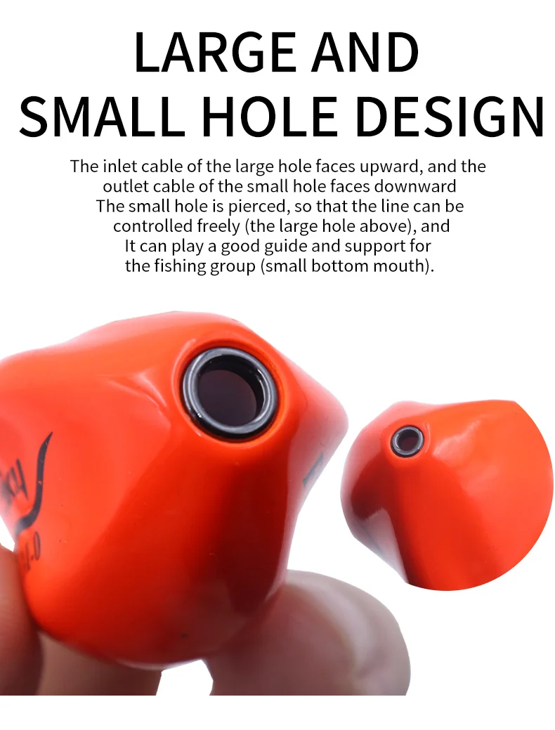 ZYZHE Vollständiger Schwimm-Angelboje Abo Moving Bobber Anti-Kollisions-ABS-Meeresangelboje für Salzwasser und Süßwasser – Detail 4