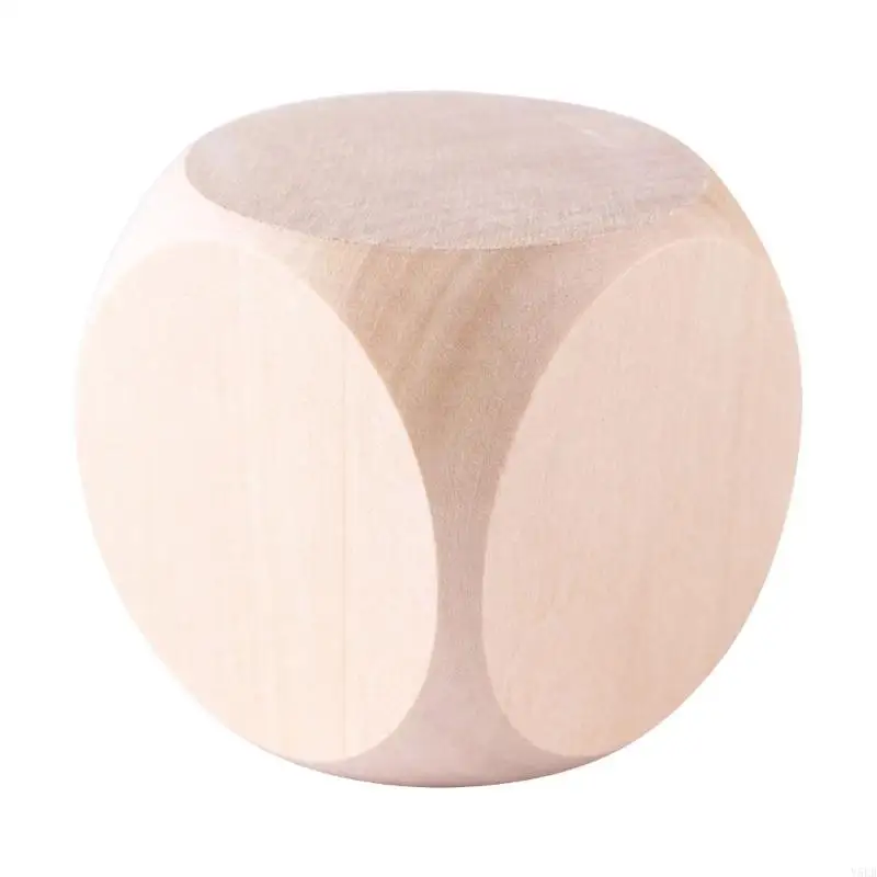 

Y5LB Blank Wooden Dices Cube Wooden Square Blocks for Puzzle Making DIY Crafts