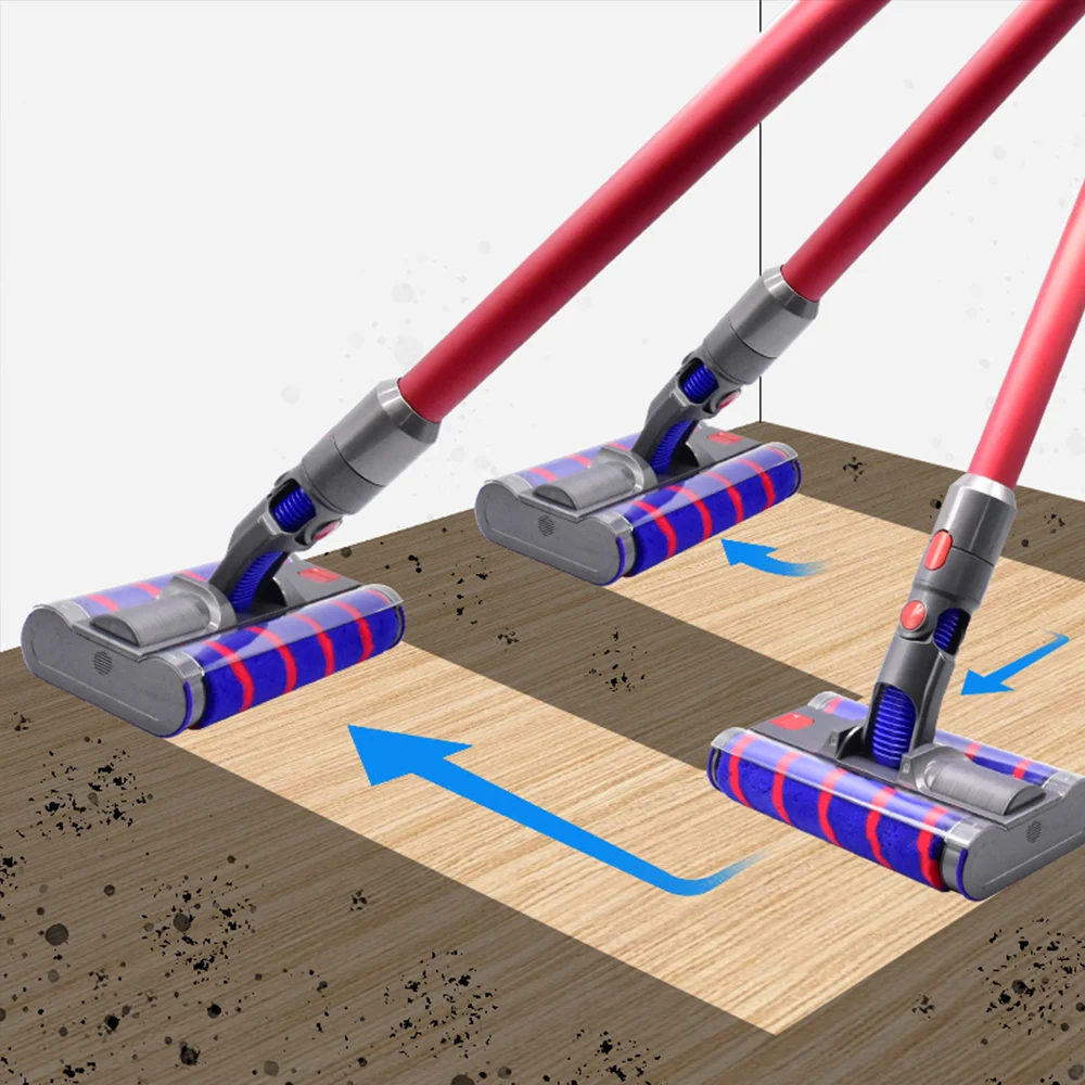 Double Roller Brush Electric Floor Brush for Dyson V11 V10 V8 V7 Vacuum Cleaner Parts