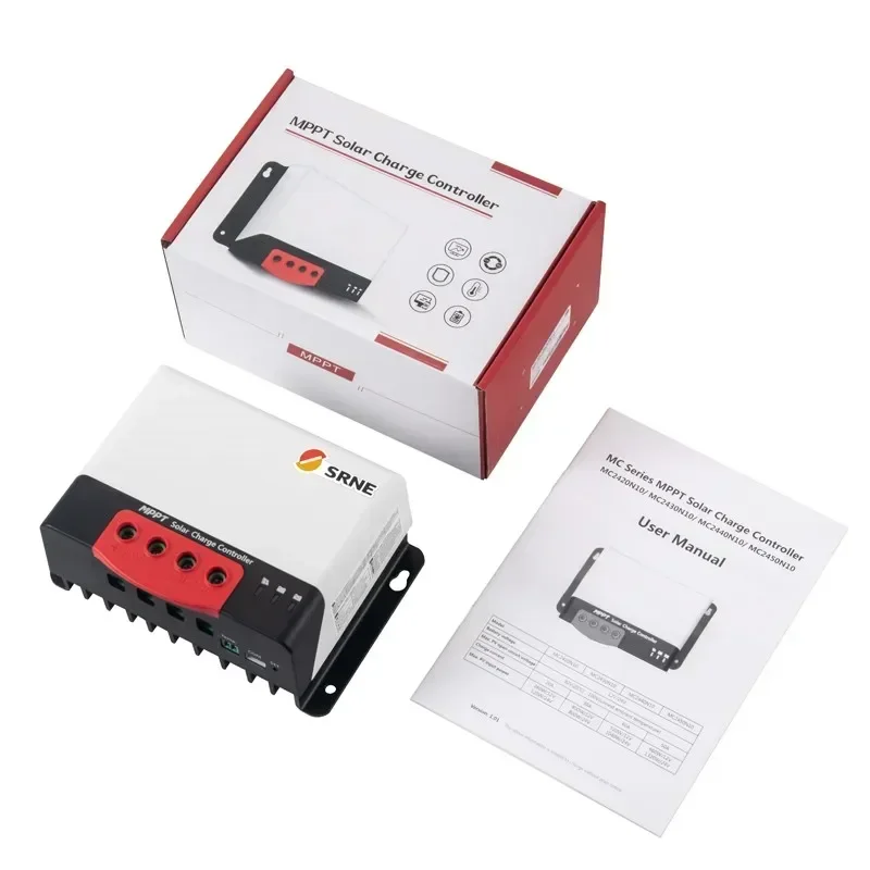 Motorhome Universal MPPT Solar Controller 12V24V20A30A40A50A Photovoltaic Charger Le ad Acid Lithium Battery