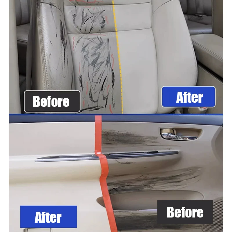 Limpiador de espuma multiusos, limpieza de cuero, automotriz, Interior de coche, hogar, mantenimiento de superficies, 30-300ml