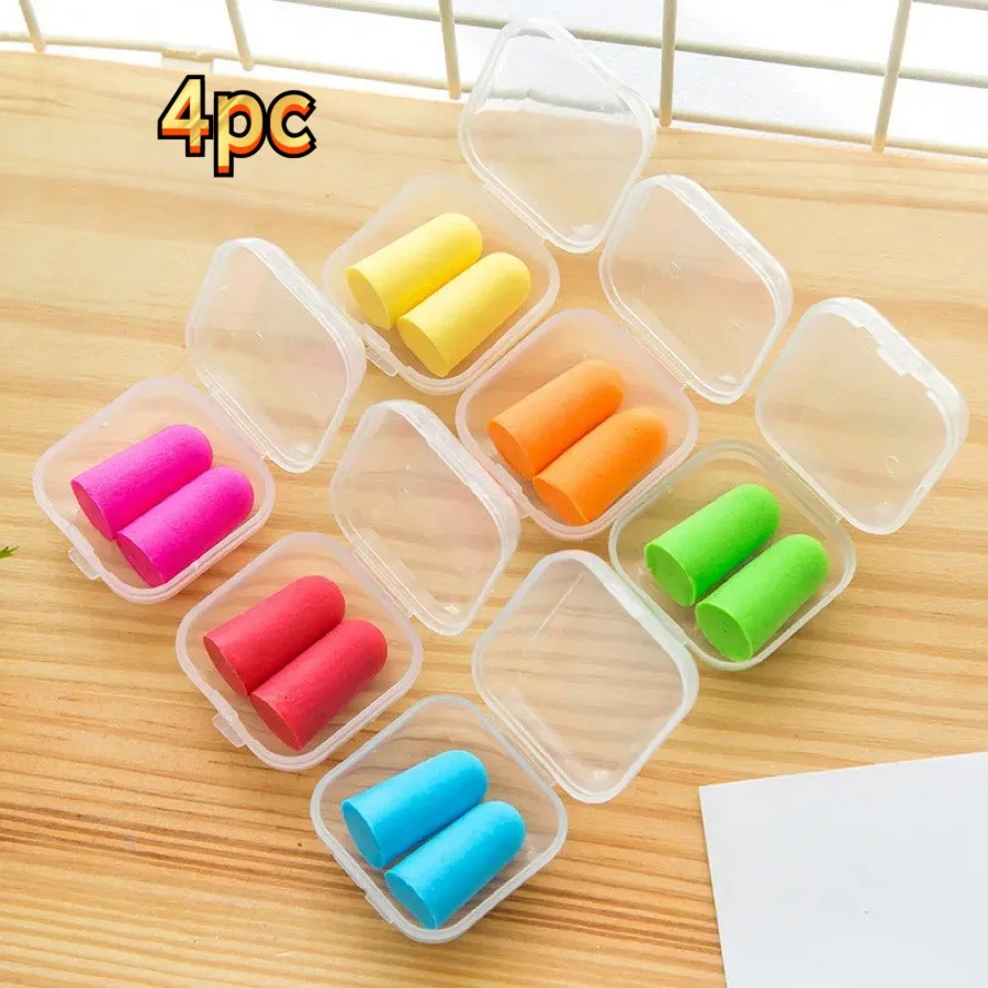 

2PC Transparent plastic mini square box for earplug boxes, earrings, rings, accessories and jewelry storage
