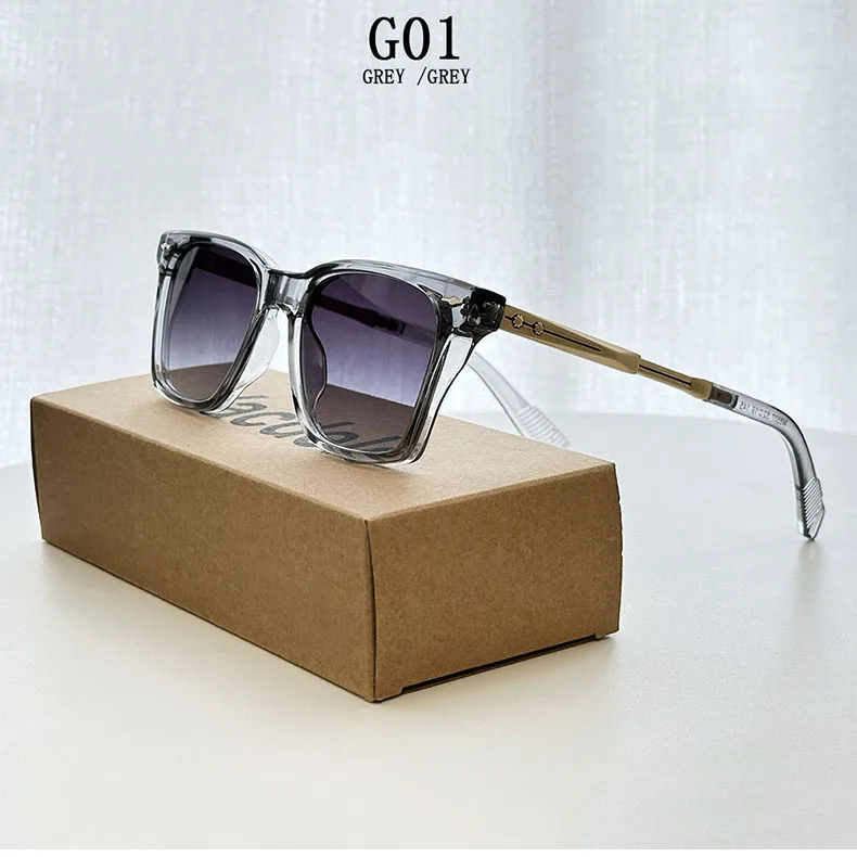 Mode Sonnenbrillen Frauen 2025, Vintage Quadrat Sonnenbrille Männer Retro Brille Dropshipping Gafas De Sol Hombre Lunette Soleil Femme – Detail 1