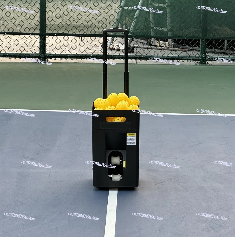 

Автоматическая сервировочная машина Pickleball с регулируемой скоростью, машина для тренировок домашних клубных тренеров с дистанционным управлением через приложение