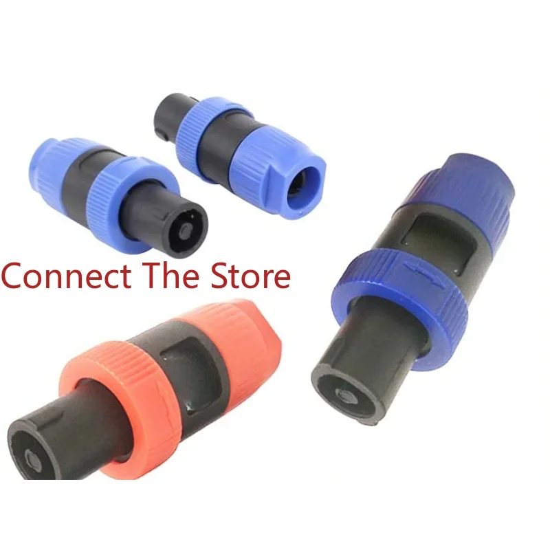 

3PCS Supply Authentic Professional Stage Audio Plug 4-core Wiring KTV Ohm Head Accessories.