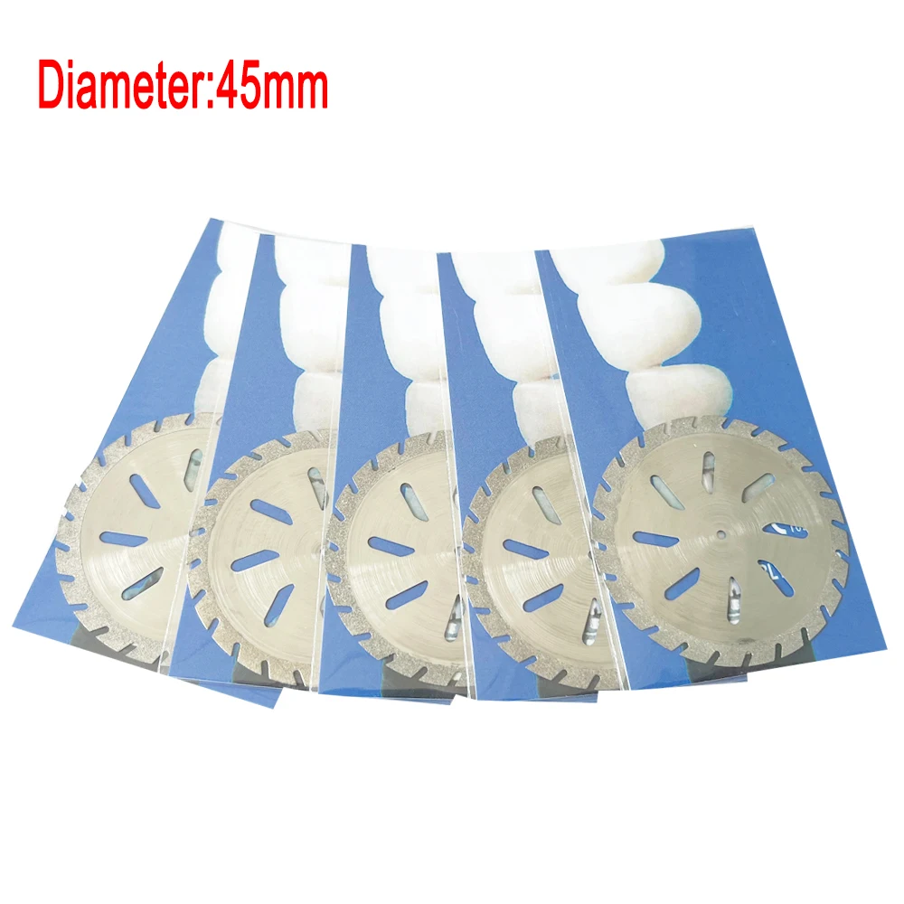 Big Size Dental Lab Polishing diamond Double sided cutting disc for Dental Cutting Plaster Disc Wheel Dental Lab Tool 45&50mm