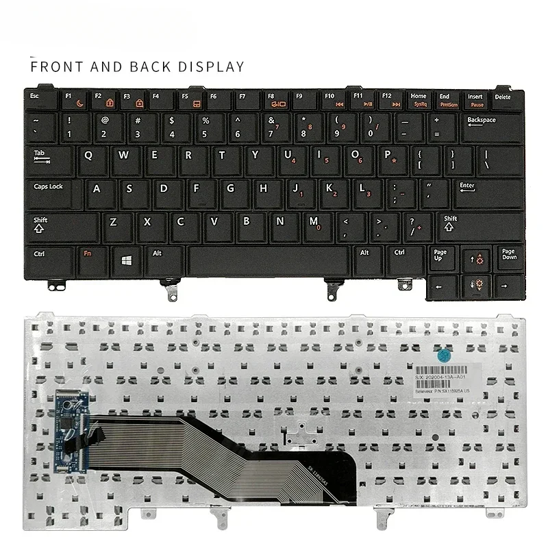 FORNew Laptop Keyboard For Dell E5420 E6440 E6230 E6320 E6330 E6430 E5430 E6220 E6420 P16G