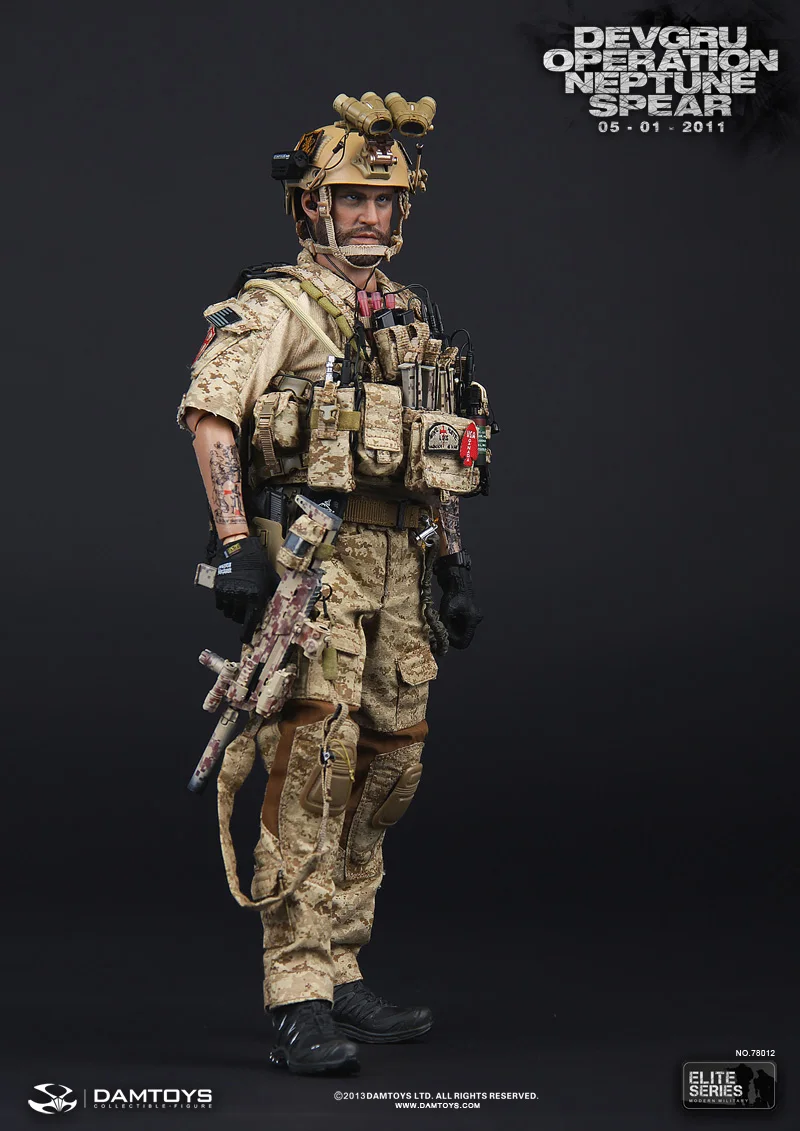 1/6 Action Figures Model DAMTOYS DAM78012 DEVGRU- Operation Neptune Spear in stock