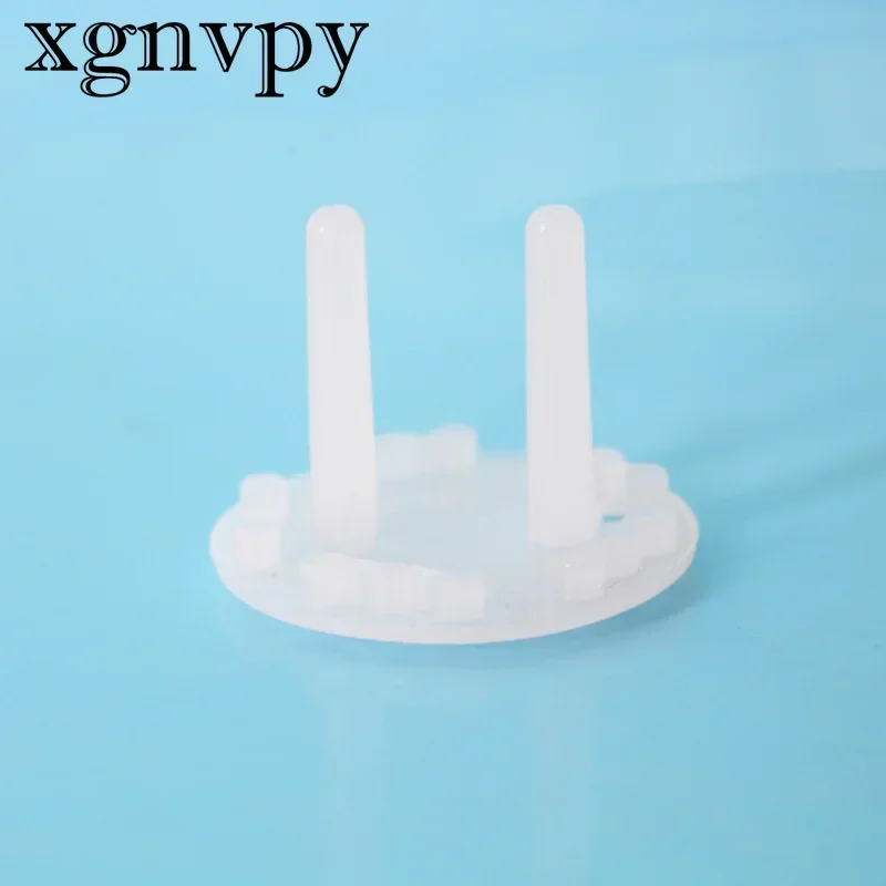 xgnvpy European Standard Thickened Round Head Power Socket Protection Cover Baby Anti-electric Shock Safety Socket Cover