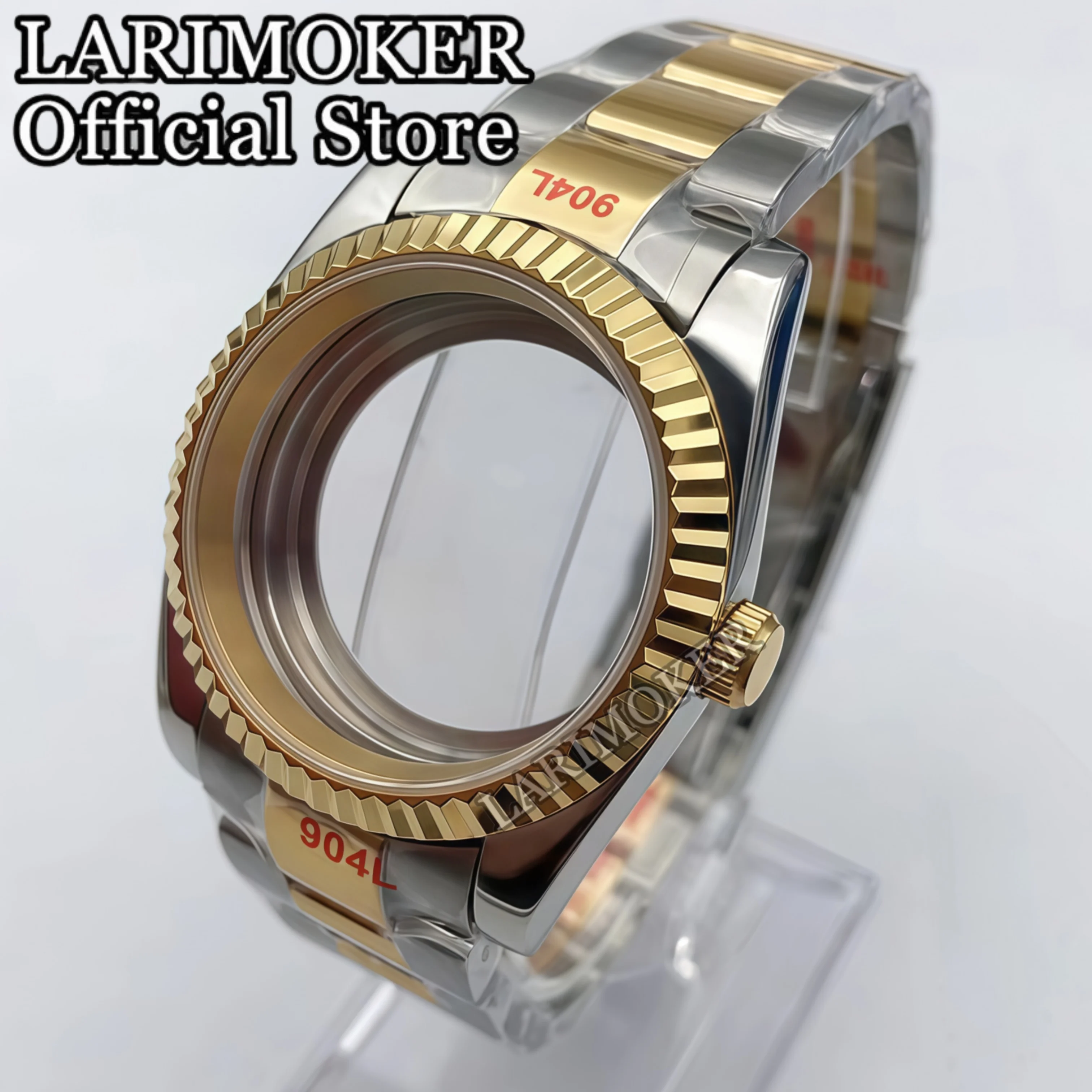 

LARIMOKER 36mm/39mm Men’s Automatic Watch Stainless steel Case Bracelet sapphire glass Fit NH35 PT5000 Miyota8205 DG2813movement