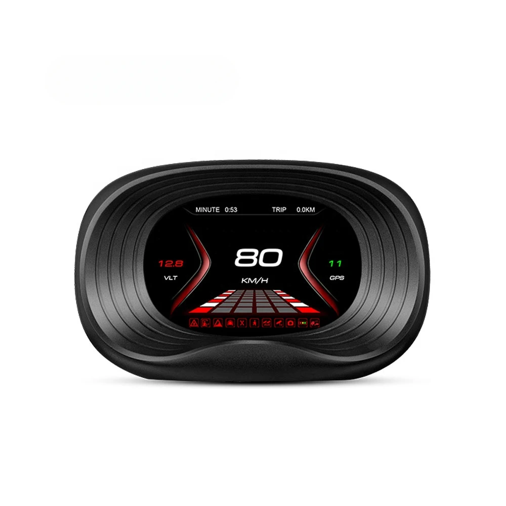 P20 Navigation OBD Smart Gauge Trip Computer universal for all cars Head Up Display Overspeed alarm display