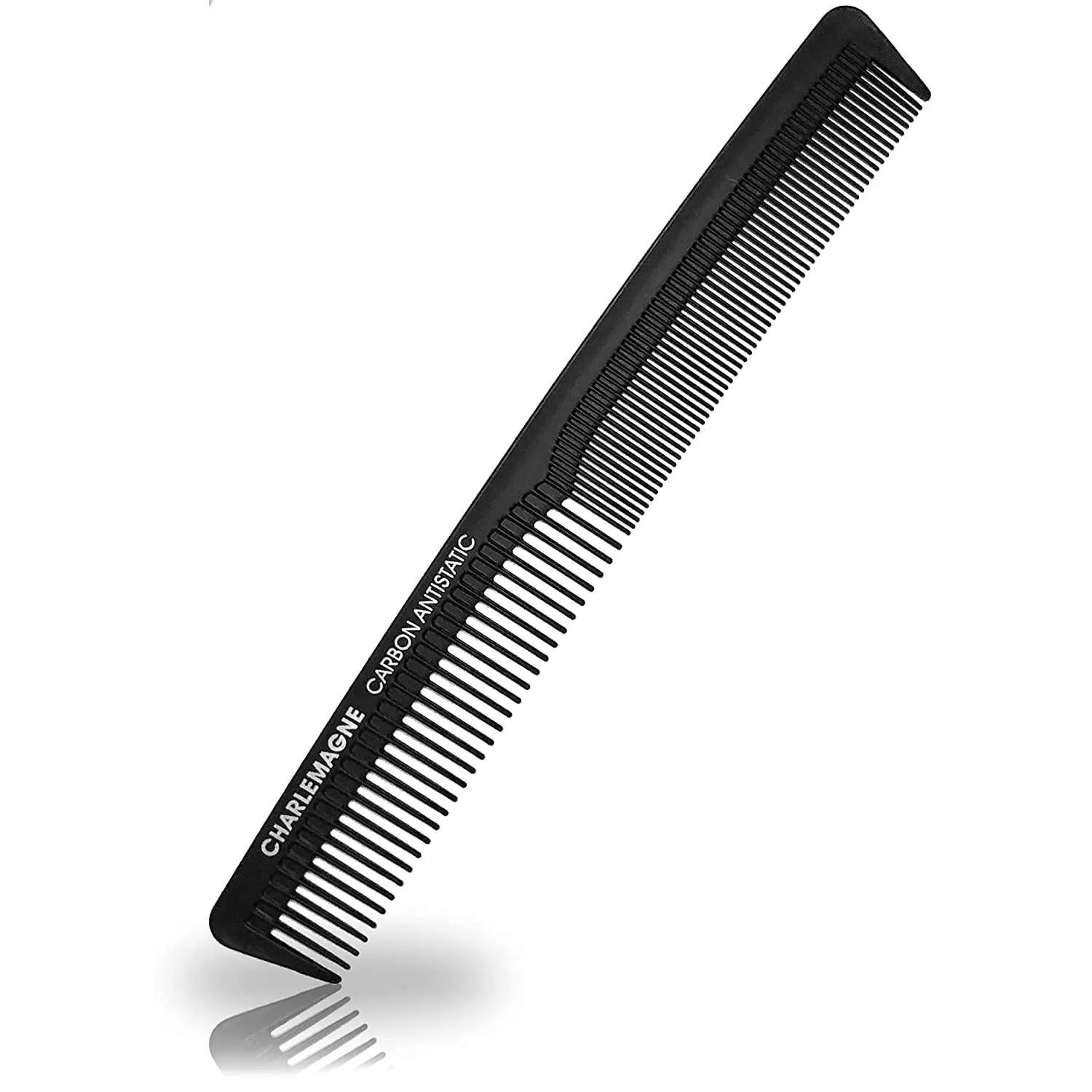 

Men's Unbreakable Carbon Fiber Comb 18 cm - Anti-Static, Pocket-Sized for Styling & Cutting