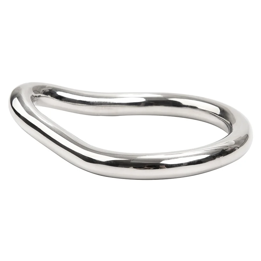 Stainless Steel Penis Lock Cock Ring Set Man Metal Small Large Delay Ejaculation Penis Ring Ball Stretcher Erection Male Sex Toy