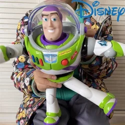 Hot Disney Toys Walk Story 4 Juguete Woody Buzz Lightyear Music/light With Wings Doll Action Figure Model Toy S03 Birthday Gifts