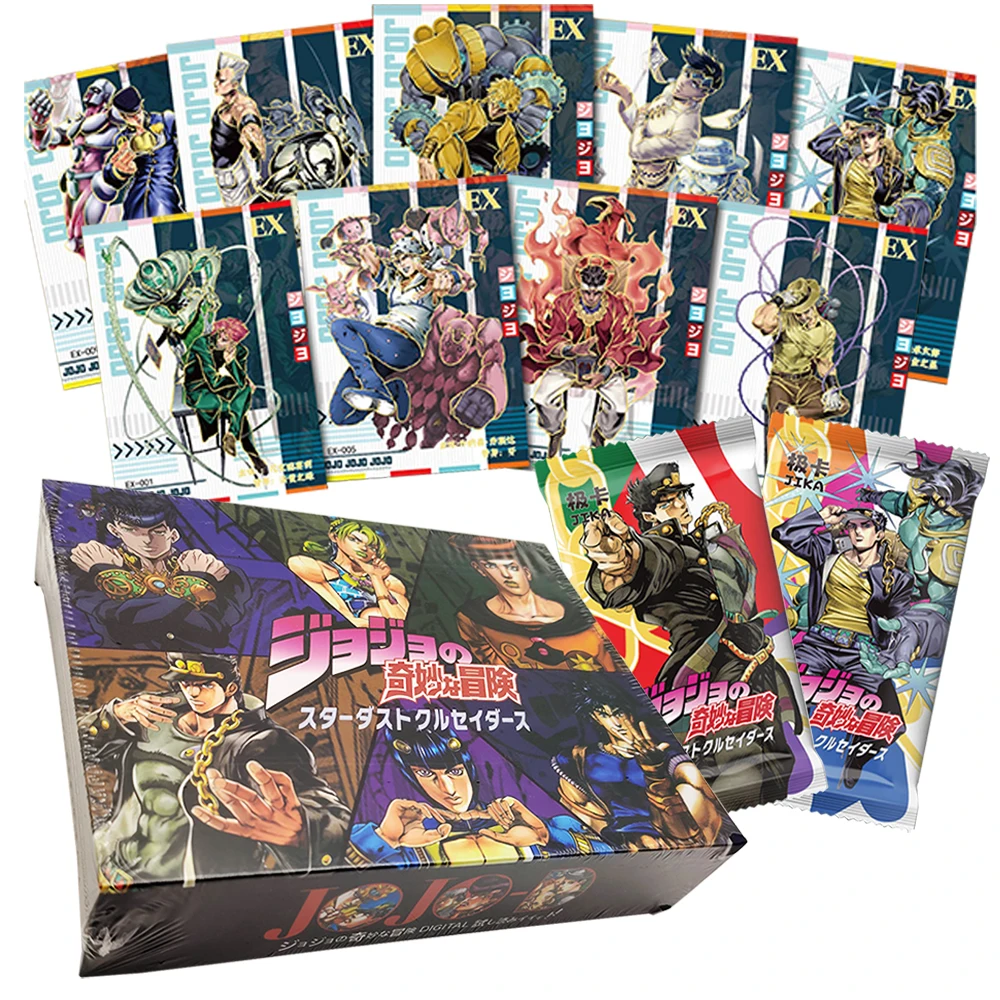 

JoJo Bizarre Adventure Collection Card Popular Hot Blooded Anime Protagonist Jonathan Joestar High Quality Card Christmas Gifts