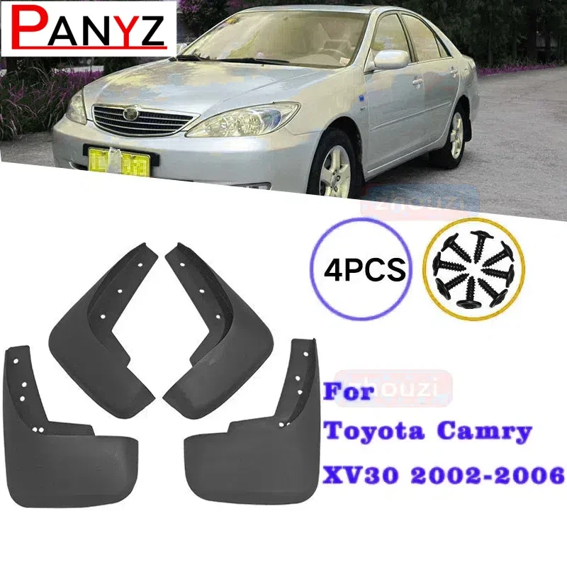 

Переднее и заднее автомобильное Брызговики для Toyota Camry XV20 SPORT 2,4 1997-2006 2012-2021, брызговики, брызговики, аксессуары 2003 04 05