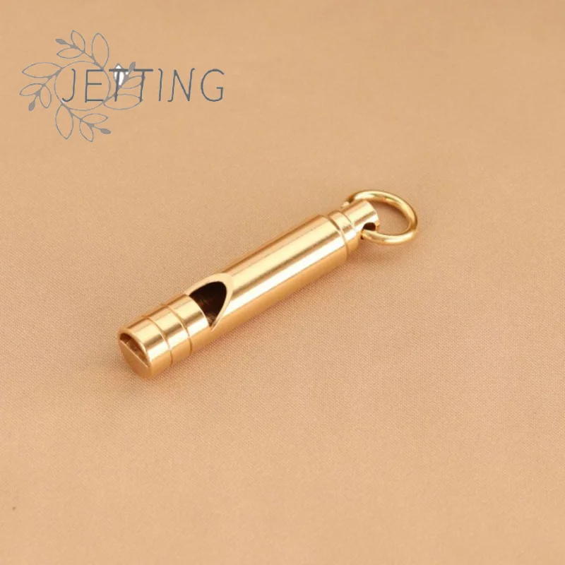 حار النحاس صافرة عالية ديسيبل في الهواء الطلق صافرة التنزه التخييم المنقذة للحياة صافرة الحكم التدريب صفارات الأدوات في الهواء الطلق #4