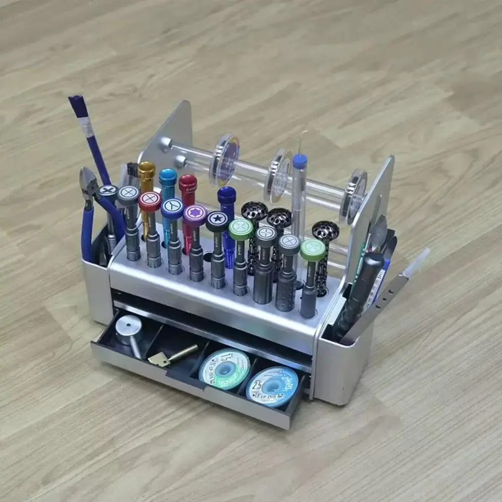 

Sturdy Material Multifunctional Maintenance Tool Storage Box Durable Construction Classify And Organize Desktop Organizer