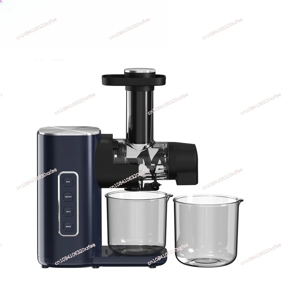 

Horizontal juicer slag juice separation