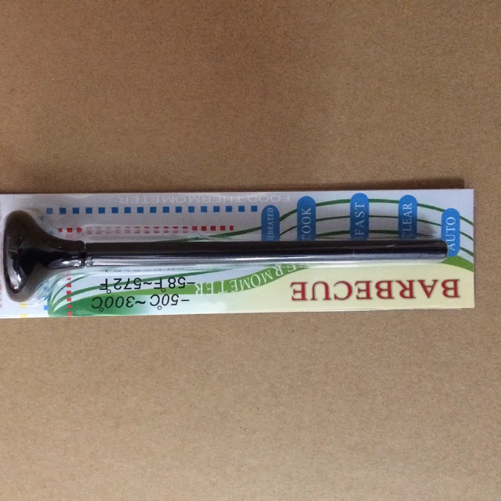 

Цифровой термометр-щуп для продуктов из нержавеющей стали с чувствительными наконечниками, портативный, в форме ручки, для кухни, барбекю, измерения температуры, бытовой