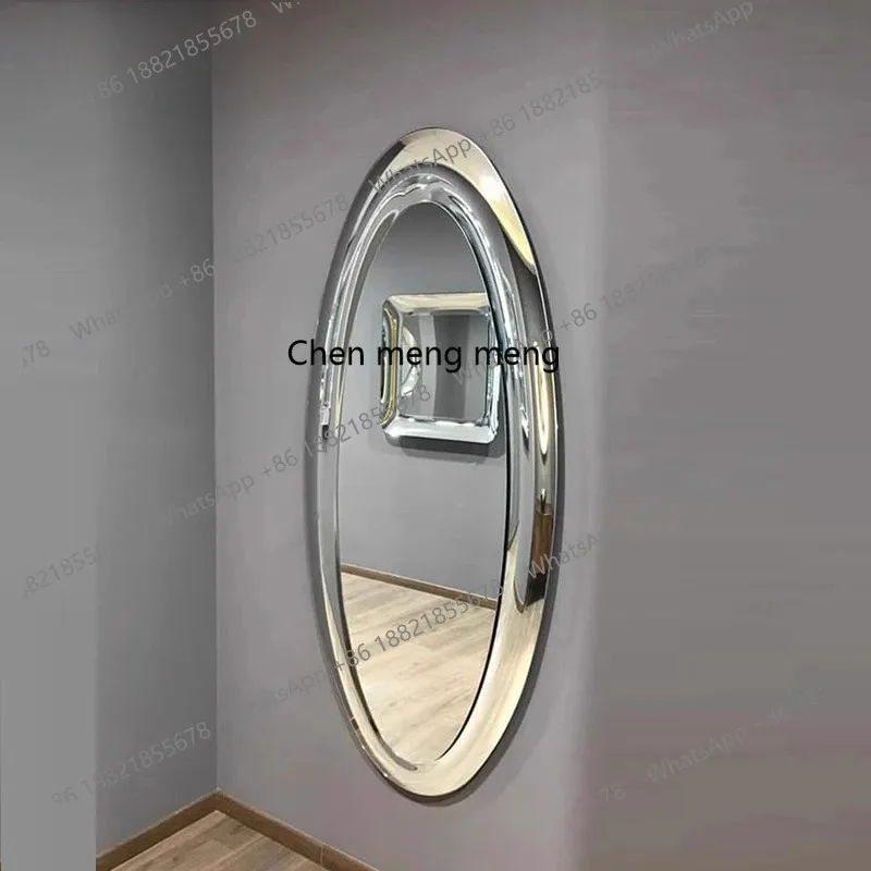 Irregular Light Luxury Decorative Mirror Modern Creative Irregular Mirror Vanity Mirror Wall-Mounted Living Room
