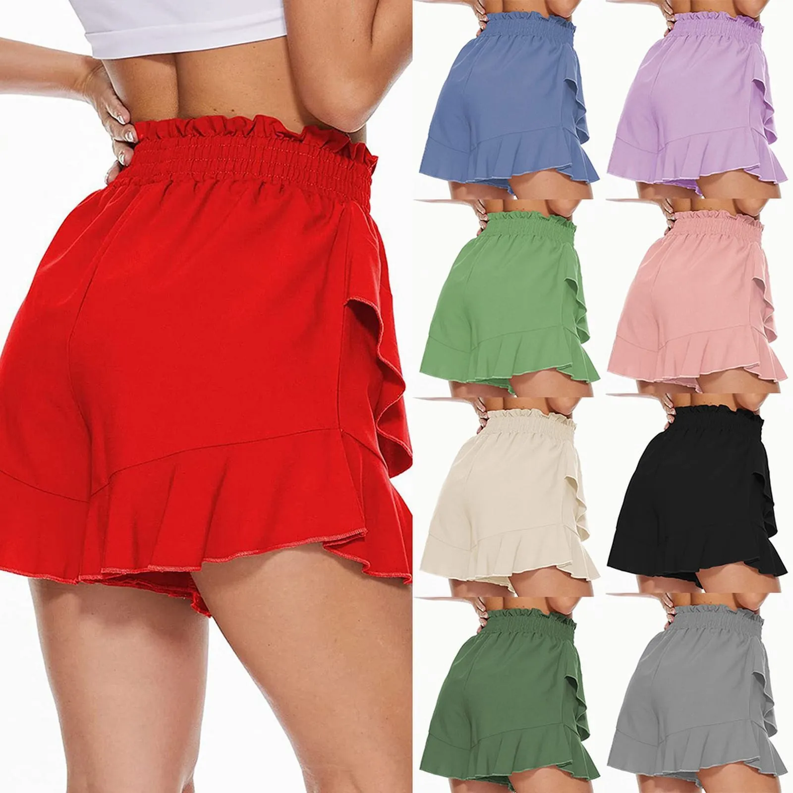 

Women's Short Skirt European And American Wrap Skirt Beach Stretchy Skirt Girls Christmas Skirt Patchwork Skirt Girls Long Skirt