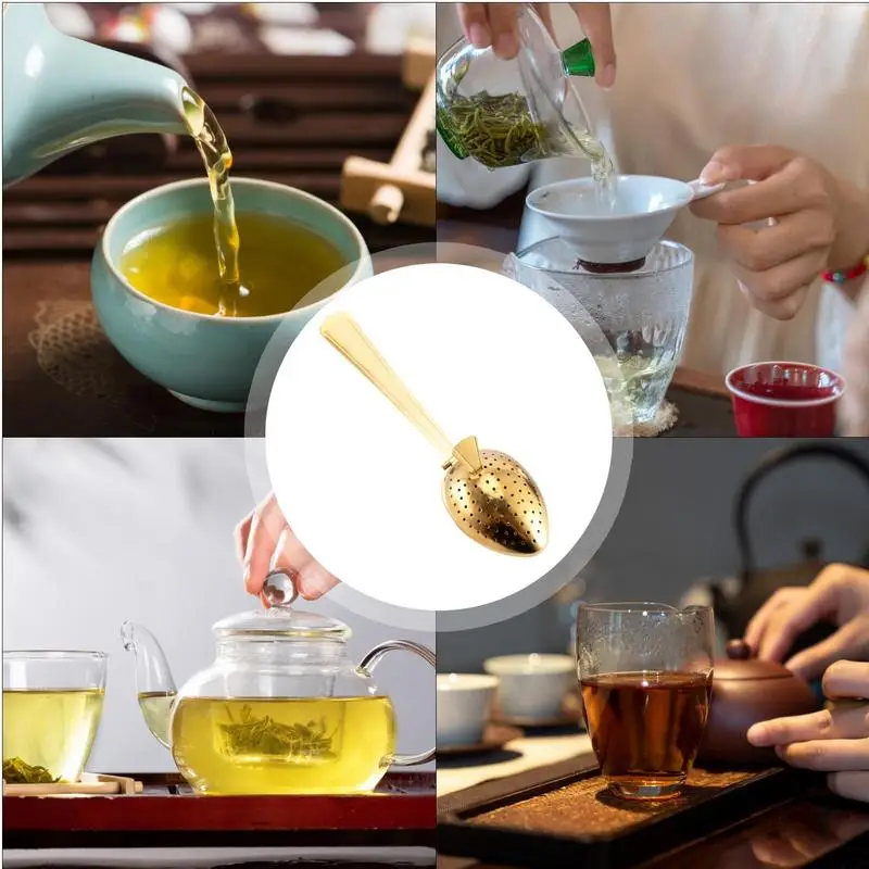 Stainless Steel Tea Infuser Sieve Tools For Spices Bag Infusor Ball Tea Filter Maker Brewing Items Services Teaware Tea Strainer