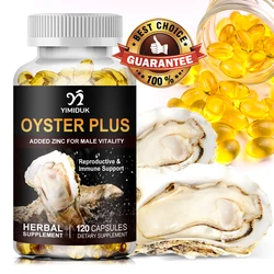 Zinc Plus Oyster Tablets Supports Physical Endurance And Capacity Immune System Support Supplement 120 Capsules