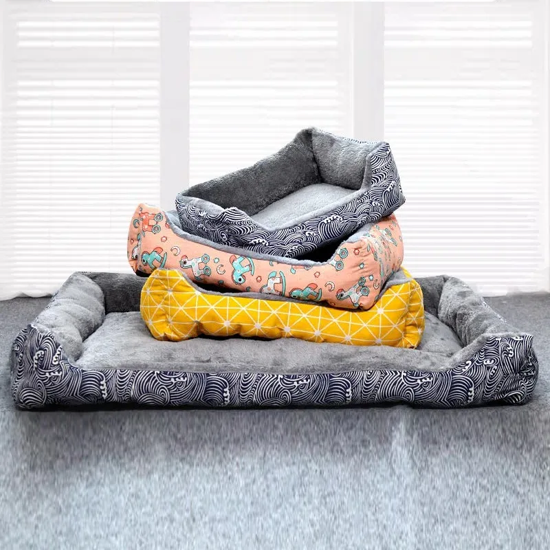 Breathable Anti-slip winter Pet Dog Bed warm Puppy Silk Mat Cushion for Car Floor Sofa Cat Dogs Nest Kennel Mattress Pad