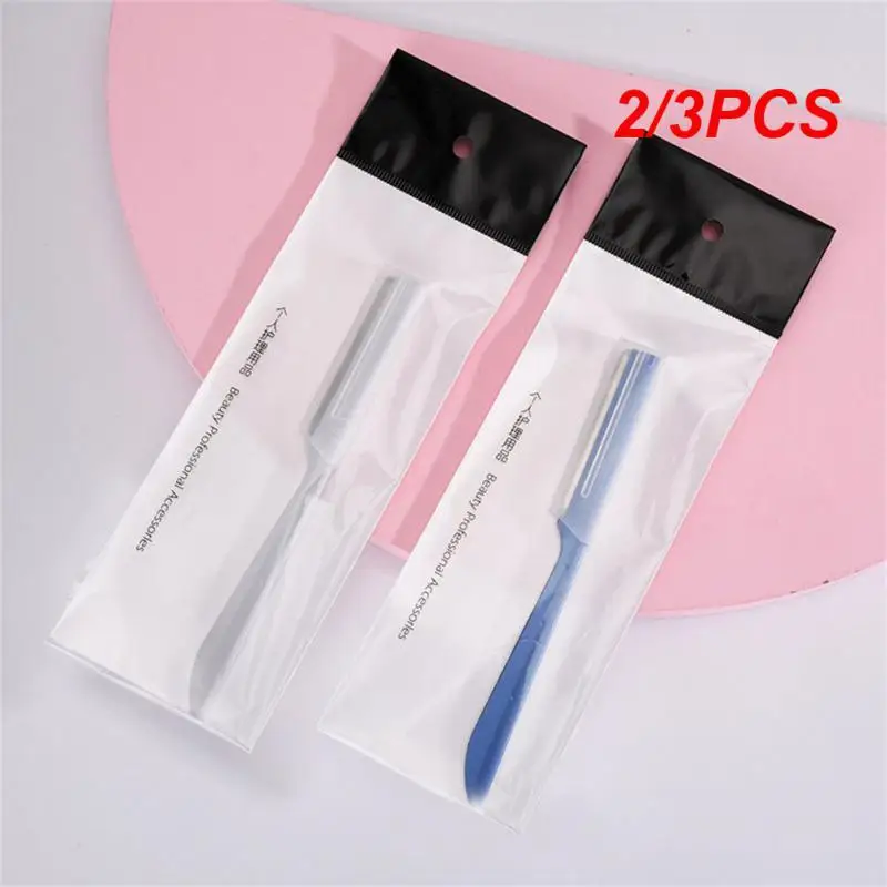 2/3PCS Eyebrow Epilator Foldable Eyebrow Razor Beauty Portable Eyebrow Scissors For On-the-go Grooming Portable Multi-purpose