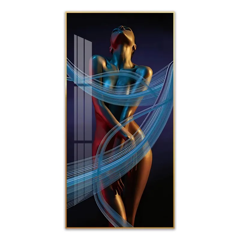 

Sexy dancing woman mural