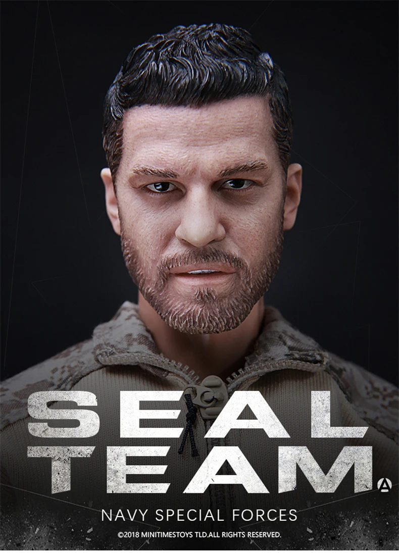 MINITIMES M012 1/6 US SEAL Team Navy Special Forces Soldat Actionfigur Komplettset 12'' Männliche Figur Modell Sammlerstück
