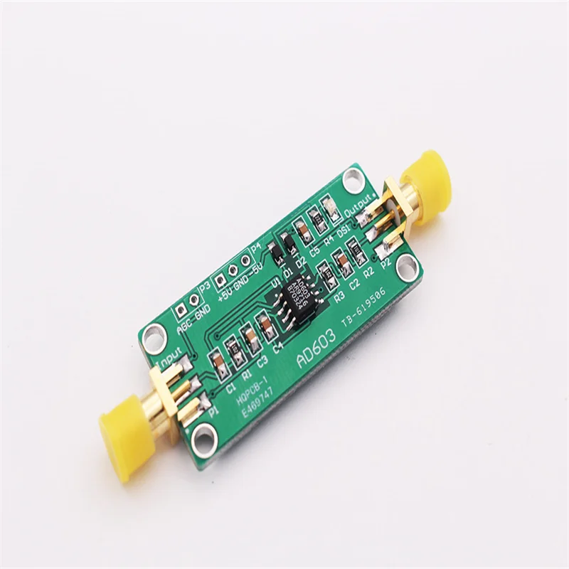 H AD603 Variable Gain Amplifier Module Voltage Control Adjustable 80dB Voltage Amplifier TEST TESTER BOARD
