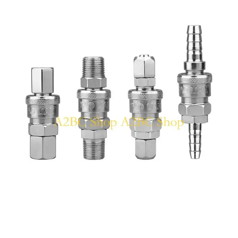 A2BC Air Quick Connector Universal Gas Hose Nozzle Leakproof Design Air Tool Fitting