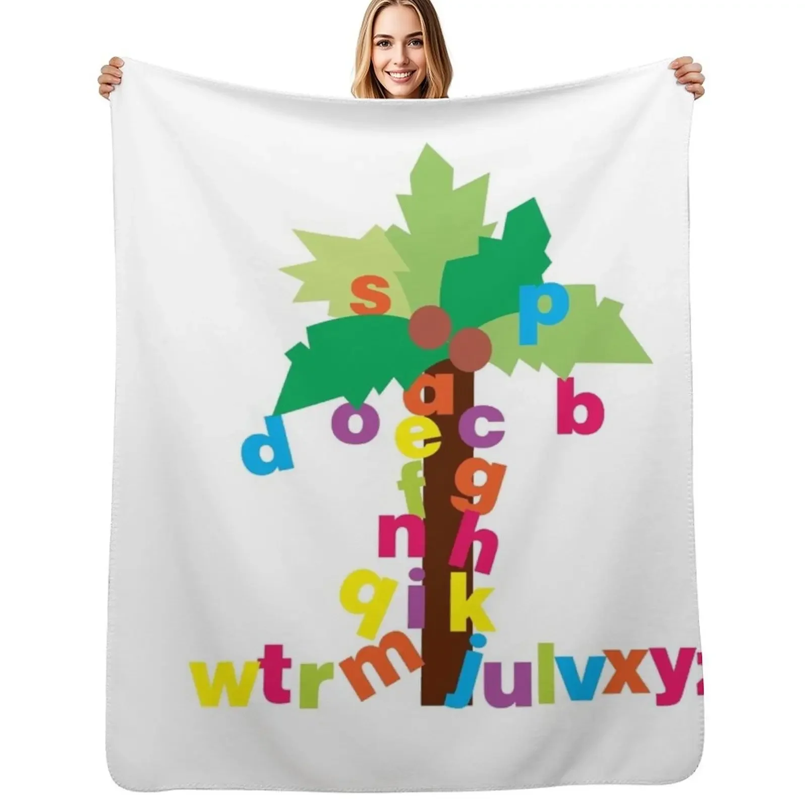 

Chicka Chicka Boom Boom. Throw Blanket manga Furrys for babies Blanket