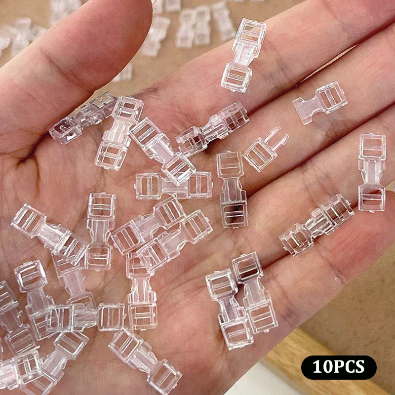 10 قطعة أداة فنية للأظافر بدون أثر مشبك صغير للأظافر مشبك غير مرئي لتقوم بها بنفسك ملحقات الأظافر