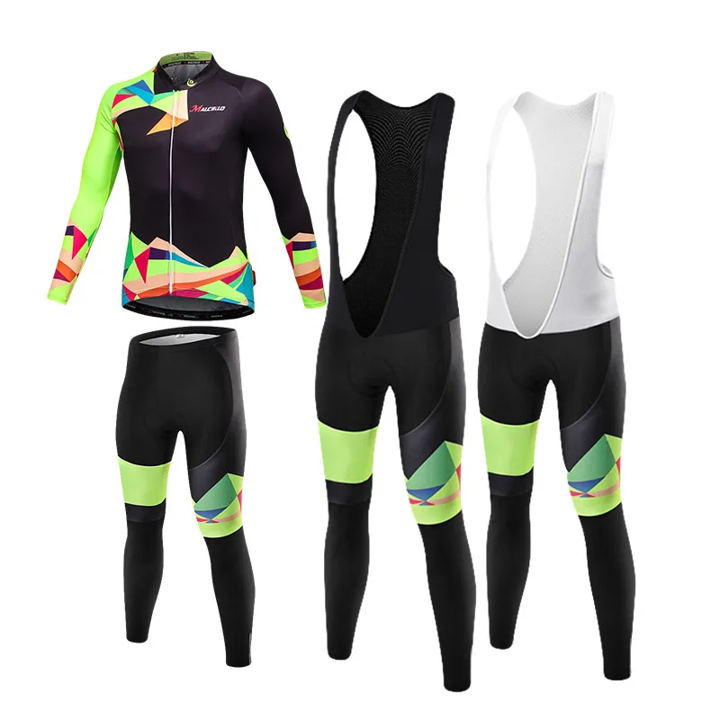 

Long Sleeve Cycling Jersey Suit, Road Mountain Clothing, Breathable Ride Sportswear, Moisture Wicking, Ropa Ciclismo Masculino