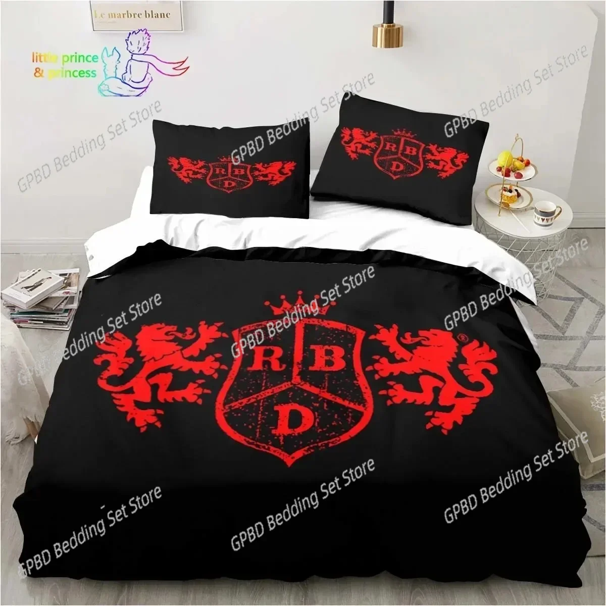 

Band RBD Bedding Set 3D Printed Suitable for Bedroom Duvet Cover Set With Pillowcases Kids Home Textile