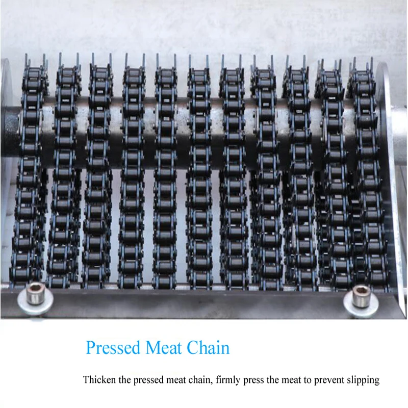 Frozen fresh meat cutting chopping machine frozen meat cube dicer machine