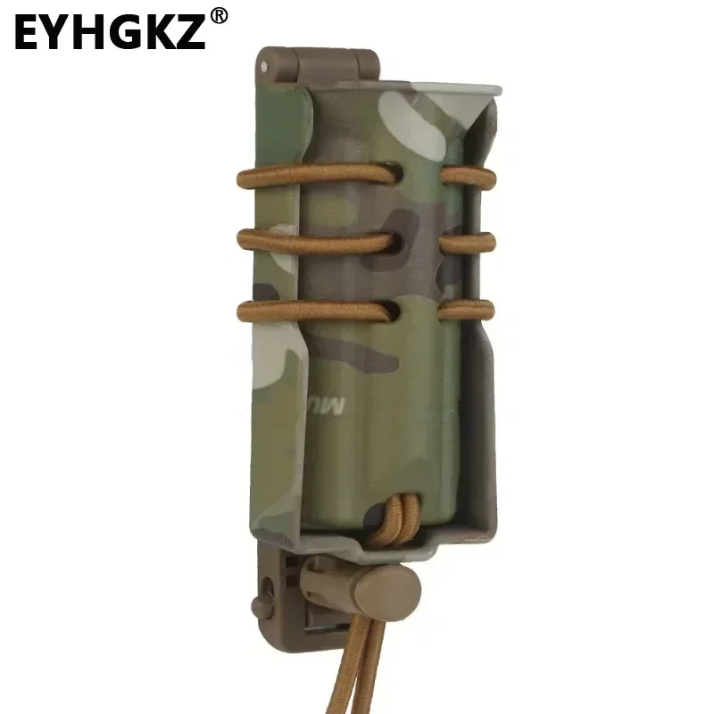 Eyhgkz-タクティカルハンティングマガジンポーチ、アーバン、クイックプルマグ、モールシステム、csシューティング、アウトドア機器、ペイントボールアクセサリー、9mm