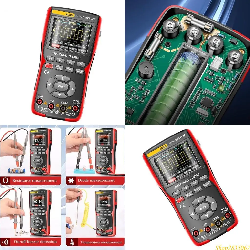 

Advanced Multimeter Oscilloscope ABS for Professional & Hobbyist Applications 831F
