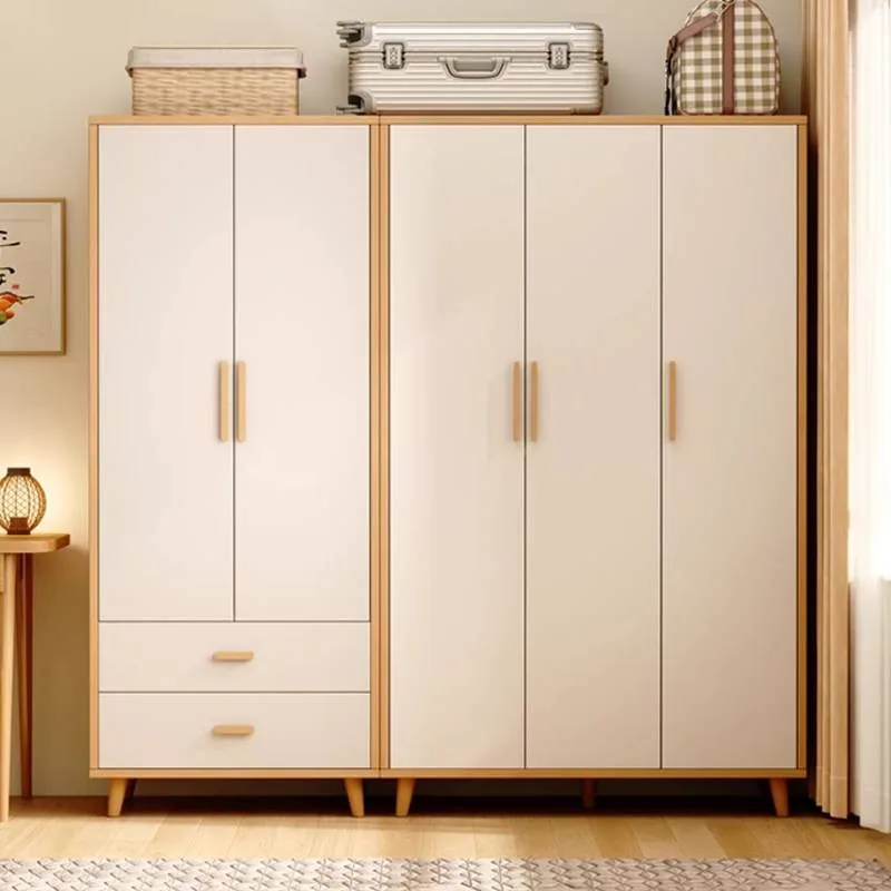 European Large Modern Wardrobes Tall Nordic Lounges Living Room Wooden Wardrobe Bedroom Shelves Armario Para Ropa Home Furniture