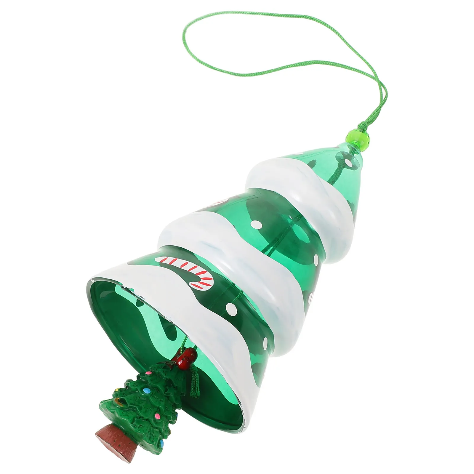 

Glass Christmas Wind Chime Decorative Hanging Pendant for Garden Balcony Home Relaxing Bell Christmas Wind Chime