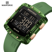 NAVIFORCE Ladies Watch Fashion Simple 5ATM Waterproof Sport Wrist Watches Business Digital Display Clock Relogio Masculino 2025