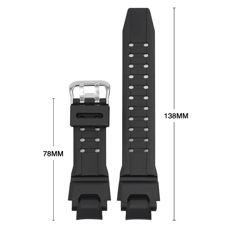 Rubber Strap for Casio G-SHOCK GW-4000/GA-1000/GW-A1000/GW-A1100/G-1400 Men Women Diving Sports Watchband Replacement Accessorie