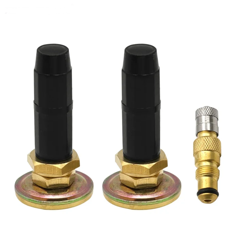 1Piece Car Air Liquid Tubeless Tire Valve Stem Brass 1TRCH3/SP6/SP7 for Tractor 15.7mm Valve Hole Tubeless Air Liquid Valve