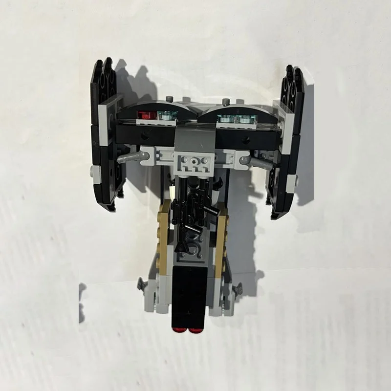 105 قطعة MOC ليلة تروبر ستارفايتر ستار معركة نموذج اللبنات العمارة فكرة لعبة هدايا عيد الميلاد الطوب التعليم