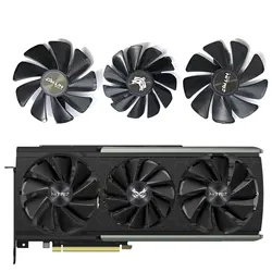 Ventilador enfriador de tarjetas de vídeo, 95mm, CF1015H12D, Sapphire RX5700 XT PRO OC NITRO +, ventilador de refrigeración de tarjetas gráficas con funda, 85mm, CF9010H12D